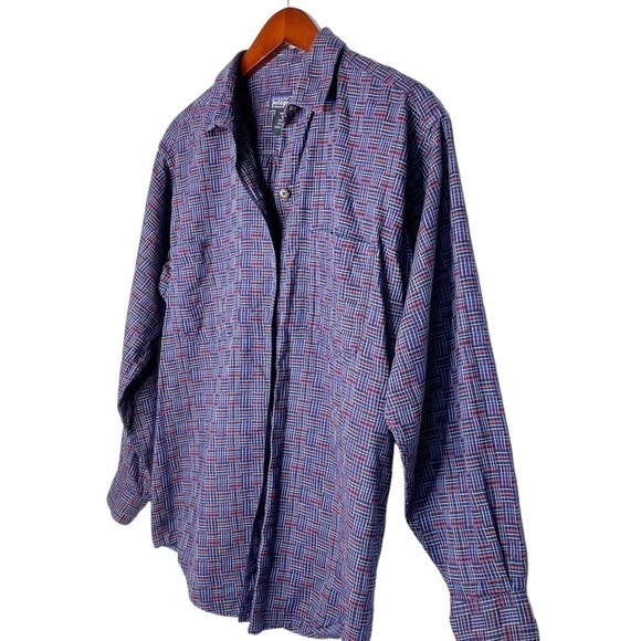 Patagonia Organic Cotton Button Up Pocket Shirt Size Medium in Multi Print - Picture 2 of 11